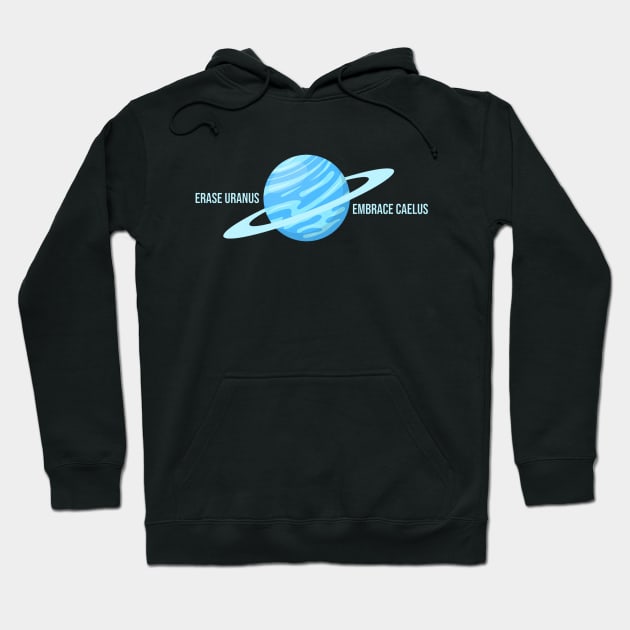 Erase Uranus Hoodie by INLE Designs